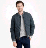 Top Quality Custom Design Men's Casual Quilted Padded Jacket