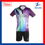 Healong Sports Jersey Custom Designs Unisex Full Sublimation Badminton Set (Sportswear)