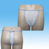 Disposable Woman Men Female or Male Underwear for SPA Salone Use