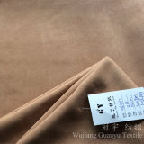 Decorative Suede Cloth Polyester Leather Fabric for Home Decoration