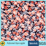 Small Floral Printed Viscose Rayon Fabric for Summer Women Clothing