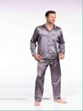 Men's Satin Pajamas Nightgown