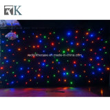 Stage Lighting Drape Rbg LED Star Curtain for Wedding Event