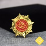 Safety Pin Metal 2D/3D Gold Badge