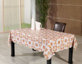 PVC Printed Tablecloth with Nonwoven Backing (TJ0084B)
