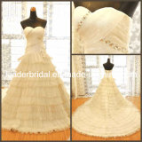 Sweetheart Wedding Gown Tiered Bridal Wedding Dress N130107A