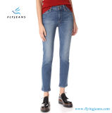 Classic High-Waisted Skinny Women Denim Jeans with Light Blue by Fly Jeans