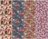 Fashion Flowers Pattern Digital Printed Silk Scarves (C-011)