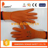 Ddsafety 2017 Orange PU Coated Working Gloves