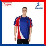 Healong Factory Price with High Quality Sports Apparel Gear Heat Transfer Printing Men's T Shirts