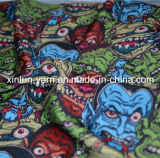Devil Print Colorful Character Fabric for Curtain/Garment
