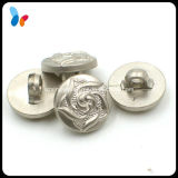 Decorating Plating Silver Small Plastic Shank Button
