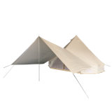 Stronger Poles Canvas 5m Bell Tent Classic Shelter Canopy for Glamping