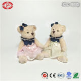 Teddy Bear Beige Plush Soft Wear Dress Quality CE Toy
