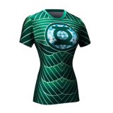 Factory Women's Green Lantern Sports T Shirt