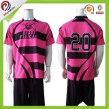 Top Quality Wholesale Womens Professional Black Rugby Shirt/Rugby Jerseys