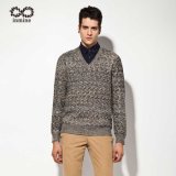 Wool Acrylic Factory Fancy Yarn Pullover Man Sweater