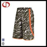 100% Polyester New Pattern Camo Basketball Shorts for Man