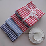 China Factory Produce Custom Checked Cotton Tea Towel Plate Table Mat