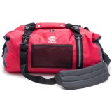 Red Waterproof Duffel Bag for Boating, Diving, Camping Hiking