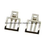 50mm Square Double Prong Metal Crocodile Hair Clip