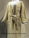 Luxury Wholesale Double Layer Mens Hotel Terry Lined Microfiber Bathrobe