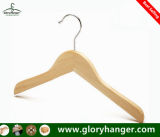 High Quality Natural Wooden Children Hanger with Trousers Bar