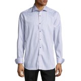 New Arrival Men's Long Sleeve Striped Casual Shirt
