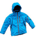 Sealant Hooded Rain Jacket/Raincoat for Children