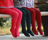 Children Kids Cotton Solid Pantyhose Leggings Tights (TA602)