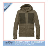 Mens Parka Padded Down Casual Jacket with Hood