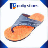 Gray Red Slip-on Flip Flop Thong Sandals Men's Sz 12
