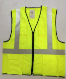 High Visible Reflective Safety Vest with Many Pockets
