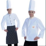 New Style White Chef Uniform for Hotel and Restaurant