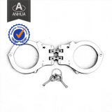 Police Hinged Handcuff with Double Lock System
