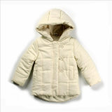 Cotton Padded Jacket with Long Sleeves for Children Clothing