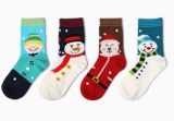 Fashion Knee High Christmas Snowman Sock in Various Colors and Designs