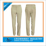 Wholesale Golf Apparel Custom Mens Casual Cotton Twill Golf Pant, Golf Trousers