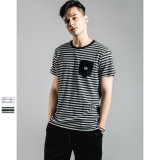Stripe Men's T-Shirt with Cotton