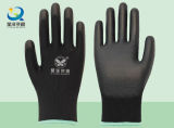 13 Gauge Polyester Liner PU Coated Safety Work Gloves (PU001)