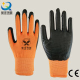 13 Gauge Polyester U3 Liner Natrile Coated Labor Protective Safety Work Gloves (N6026)