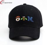 Classic Black Sports Cap Baseball Cap with Logo on Front