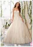 2016 Lace Beaded Ball Gown Bridal Wedding Dress Wd5406