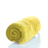 Yellow Color Microfiber Hand Towel