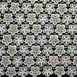 Hot Sale Multi Color Flower Types of Polyester Fabrics Lace