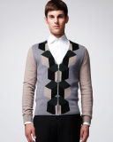 ODM Patterned Knitted Sweater Cardigan