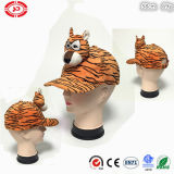 Tiger Soft Plush Hat Kids Gift OEM Embroidered Cap