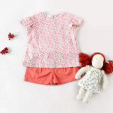 100% Cotton Kids Clothing Girl Clothes for Summer