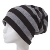 Fashion Stripe Mens Stresswear Knitted Slouch Beanie Hat