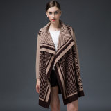 Women Luxury Mink Cashmere Winter Cardigan Sweater (YKY2053)